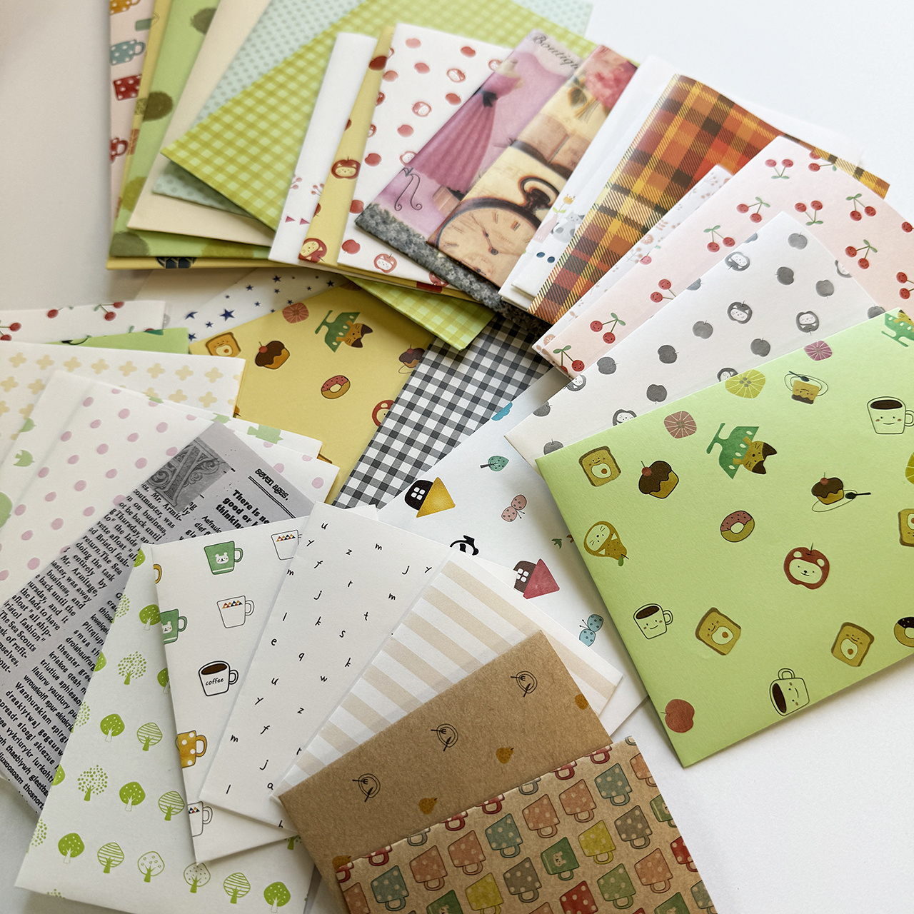 【おまかせ】封筒＆紙袋の福袋　55枚の商品画像